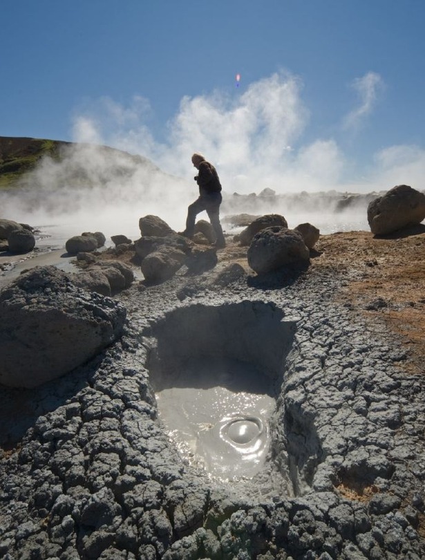 Geothermal area